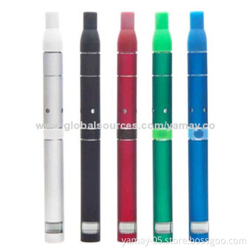 Electronic Cigarette Dry Herb Vaporizers with AGO G5, LCD Screen Show Power and Puffs